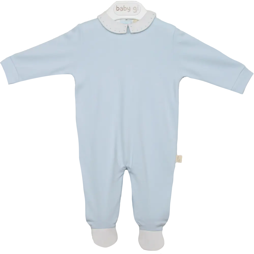 BABYGROW C/GOLA PIQUÉ ALGODÃO CARDADO