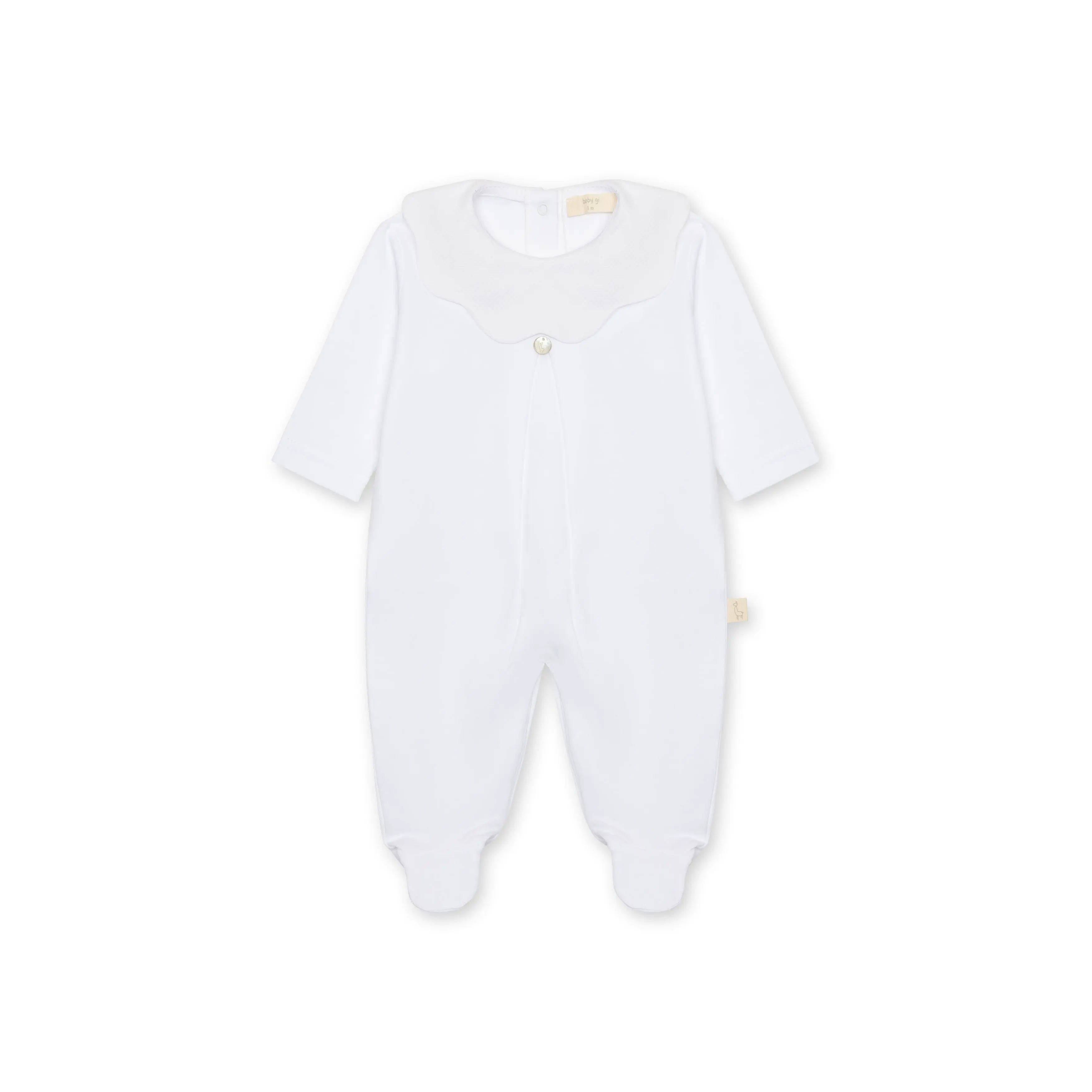 BABYGROW C/ GOLA EM PIQUÉ
